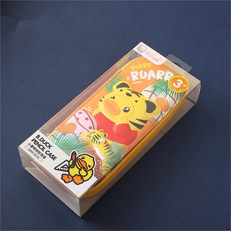 Elementary School Children&prime;s Pencil Case 3D Large Capacity EVA Pencil Case Pencil Pouch