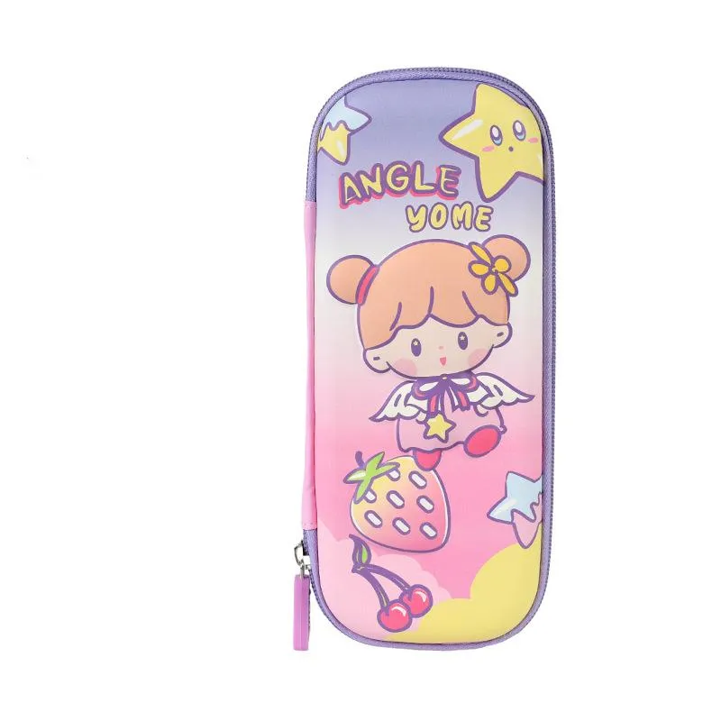 Stationery Box Primary School Student Pencil Case Kindergarten Cartoon Cute Pencil Case Pouch