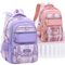 New Shoulder Protection for Girls New Spine Protection Elementary School Students Backpack