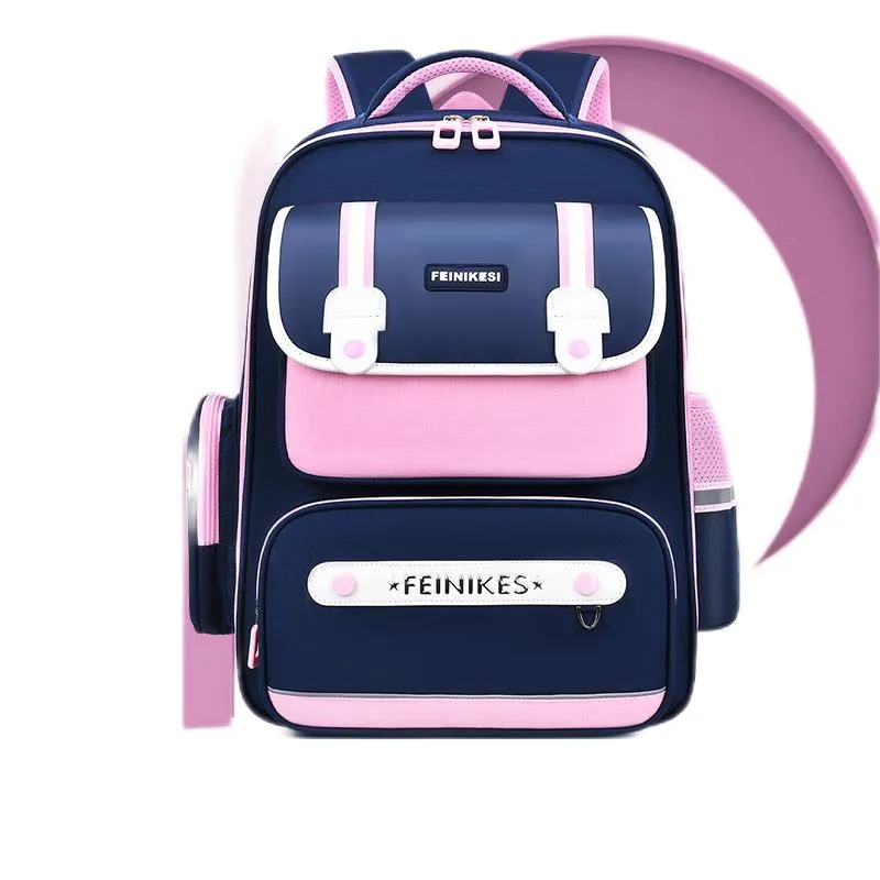 Children&prime;s Printed Logo Backpack School Bag Elementary School Student Backpack