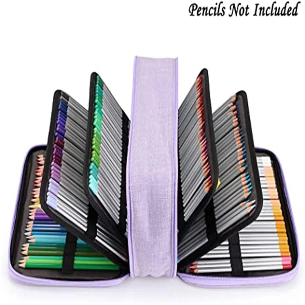 New Portable Large Capacity Pencil Case for Storing 300 Pencils, Art Painting Stationery Bag