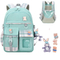 New Primary School Student School Bag Cute Girl′s School Bag Lightweight Casual Backpack