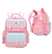 Primary School Backpack Reduces Burden PU Leather Spine Protector New Waterproof Backpack