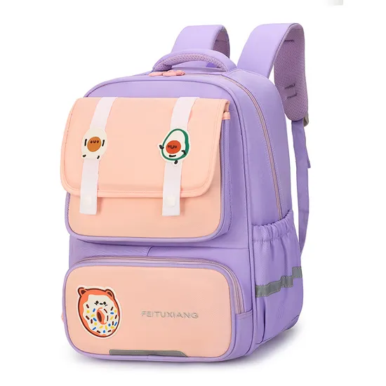 2024 New Primary School Schoolbag for Boys and Girls Children Lightweight Spinal Protection and Load Reduction Backpack