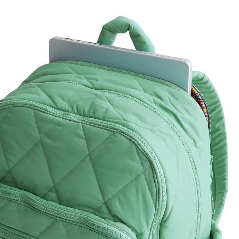 New Arrival Large Capacity Casual Elegant Nylon Fiber Sewing Thread Solid Color Backpack
