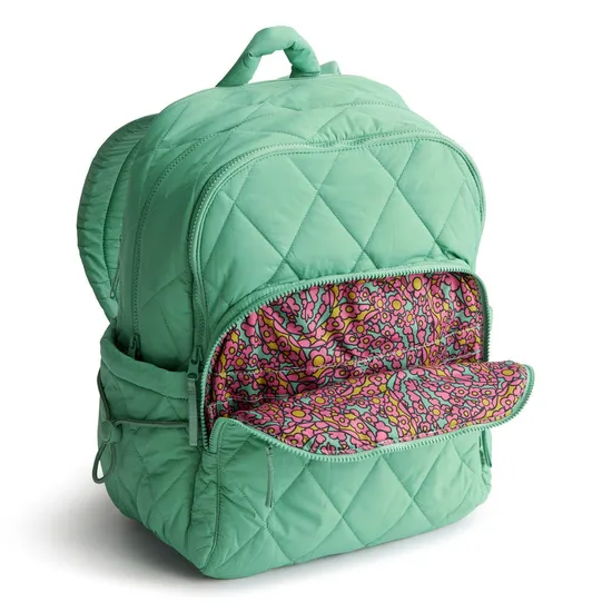 New Arrival Large Capacity Casual Elegant Nylon Fiber Sewing Thread Solid Color Backpack