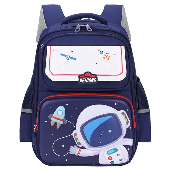 Elementary School Unicorn Astronaut Reducing Load and Backbone Protection Children Backpack Large Capacity Backpack