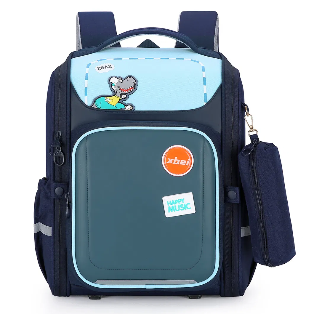 New Elementary School Backpack for Boys and Girls Reducing Burden and Protecting Spine Large Capacity Student Backpack