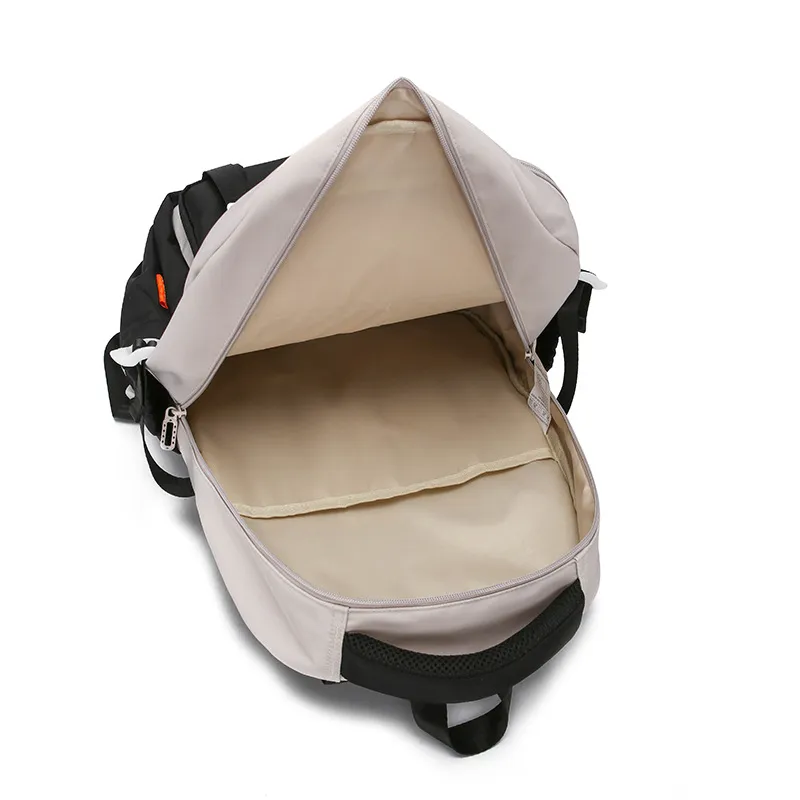 New Student Backpack with Fresh and Contrasting Colors for Elementary Middle and High School Students
