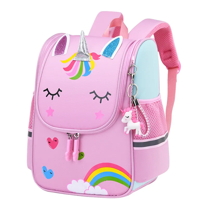 New Cartoonbackpack Cute Baby Shoulder Lightweight Boys and Girls Kindergarten Small Backpack