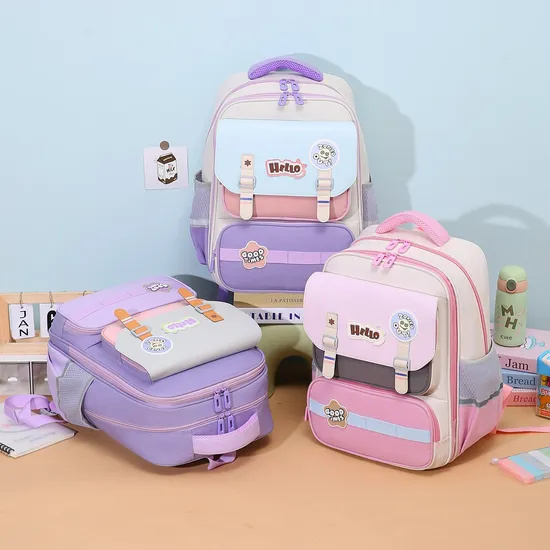 High Quality Large Capacity Backpack for Boys and Girls Shoulder Protector for Children and Elementary School Students