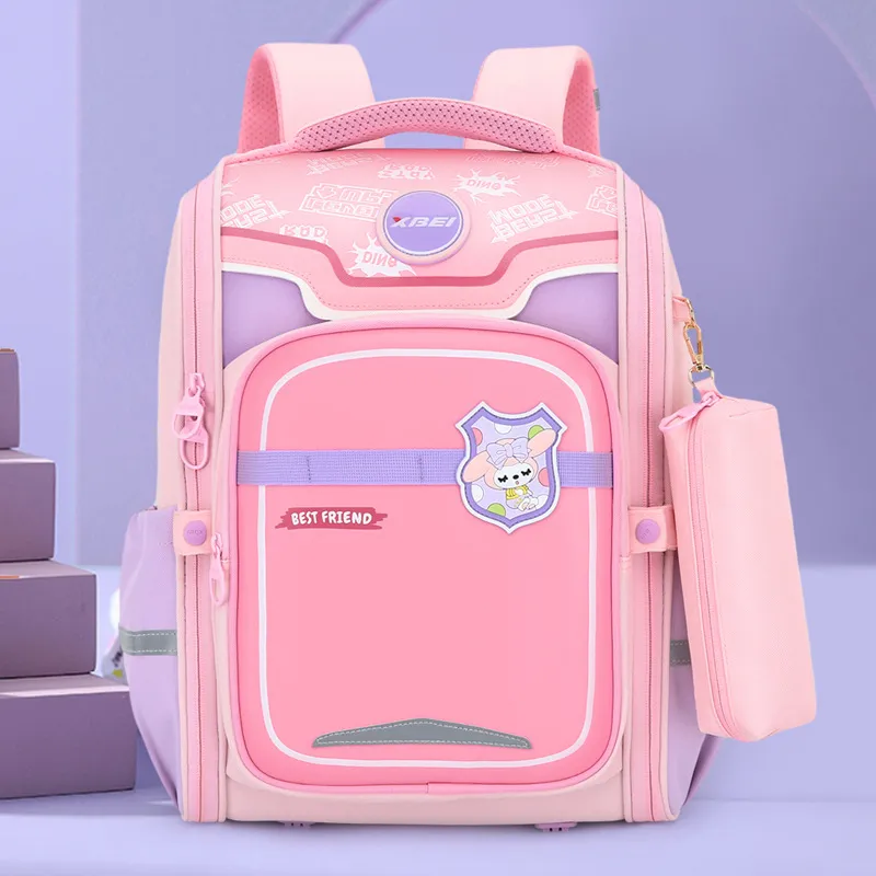 Wholesale of 2024 New Primary School Students&prime; Backpacks for Lightweight Load-Reducing Spine Protecting Backpacks
