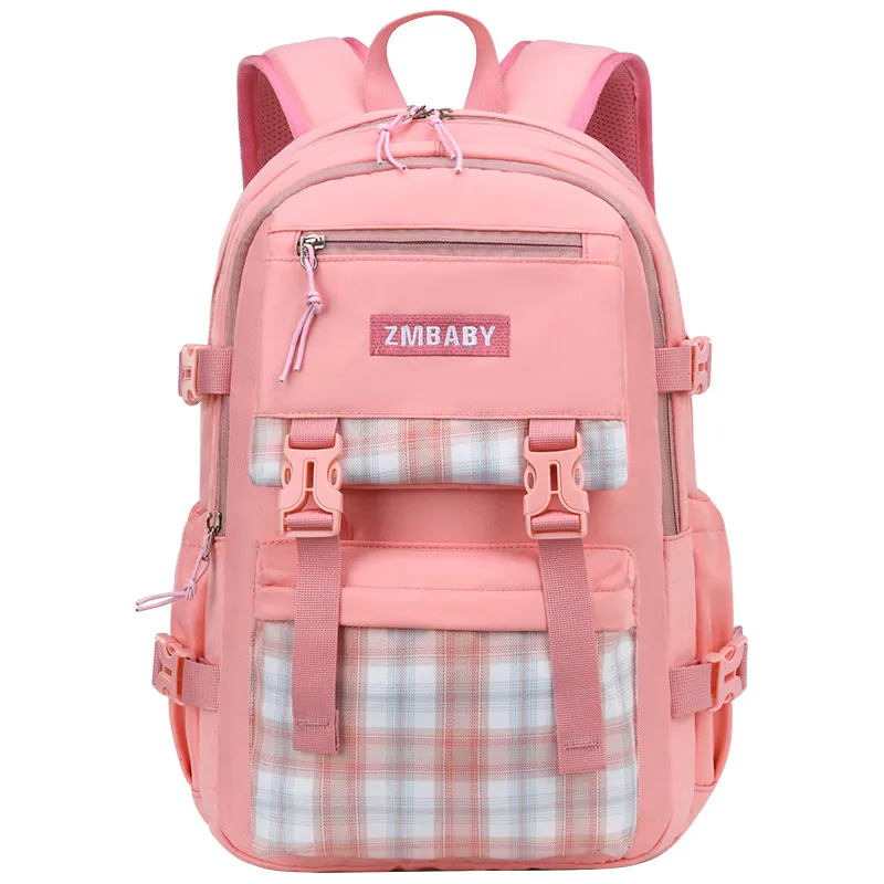 New Primary School Backpack Large Capacity Children&prime;s Backpack Lightweight and Casual Backpack