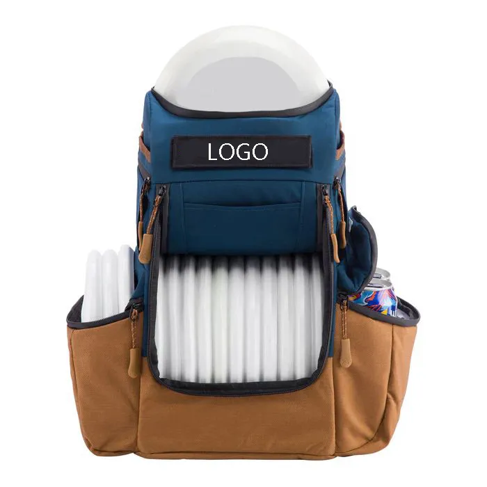 Large Size Lightweight Durable Disc Golf Backpack Bag Frisbee Golf Disc Bag Backpack