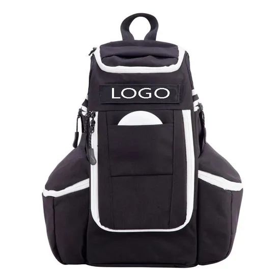High Quality Custom Logo Expandable Frisbee Disc Golf Bag Large Size Disc Golf Backpack