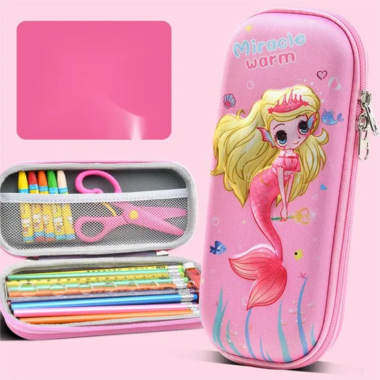 New 3D Pencil Case with Large Capacity Stationery Bag and Pencil Case