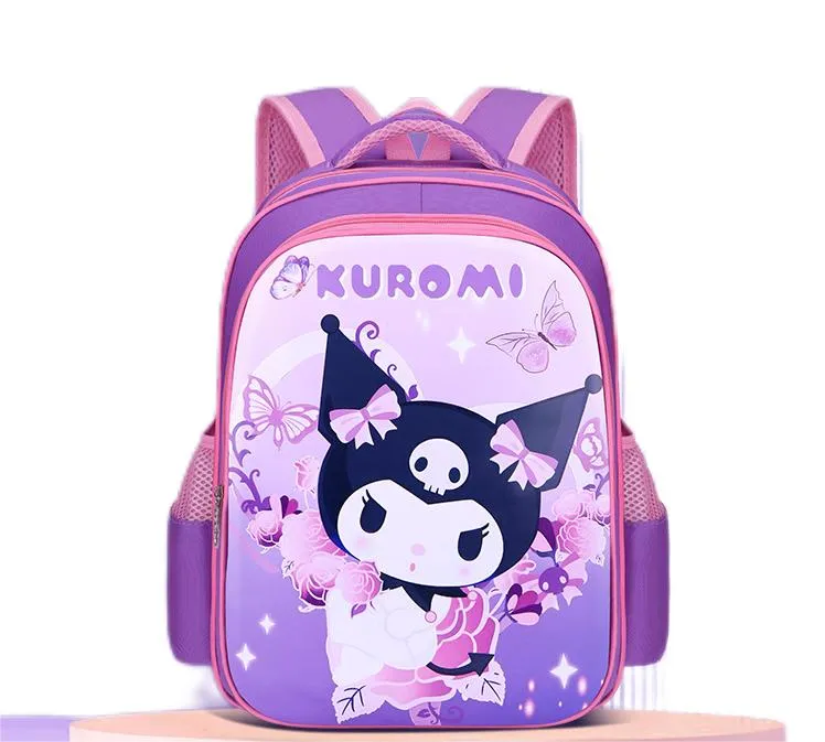 Schoolbag for Elementary School Students Cute Girls Children&prime;s Waterproof Large Capacity Backpack