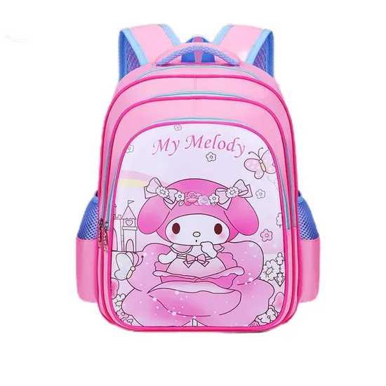 Schoolbag for Elementary School Students Cute Girls Children′s Waterproof Large Capacity Backpack