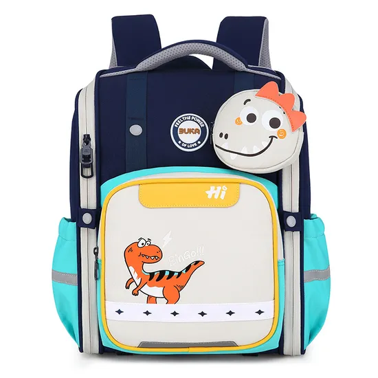 2024 New Primary School Backpack for Boys and Girls Spinal Protection Lightweight Children′s Backpack
