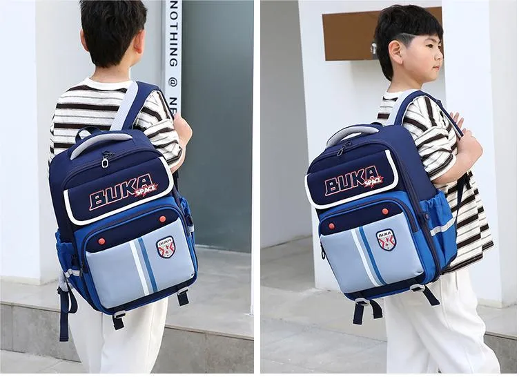 School Backpackfor Elementary School Students Boys and Girls Lightweight Spine Protectionlarge Capacity Backpack