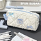 New Blue Bow Pen Bag Student Girl Heart Large Capacity Stationery Storage Makeup Bag