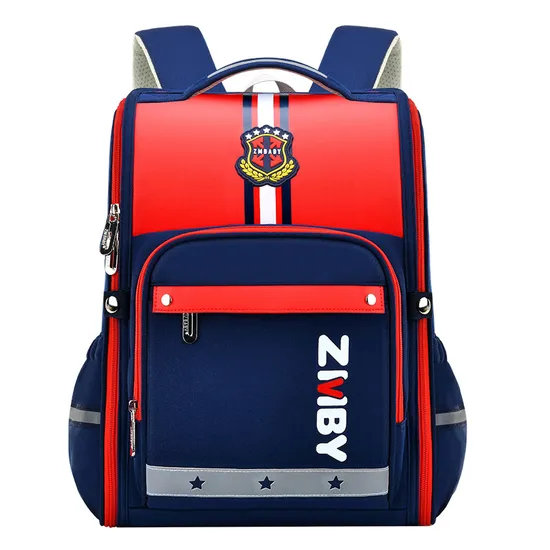 New Primary School School Backpack Integrated Space Lightweight Children′s Backpack
