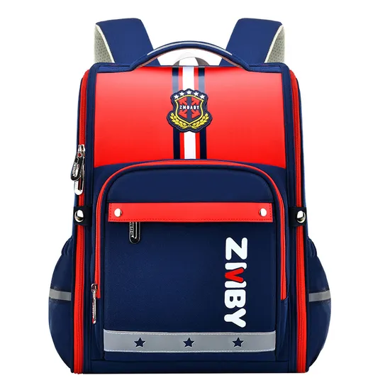 New Primary School School Backpack Integrated Space Lightweight Children′s Backpack