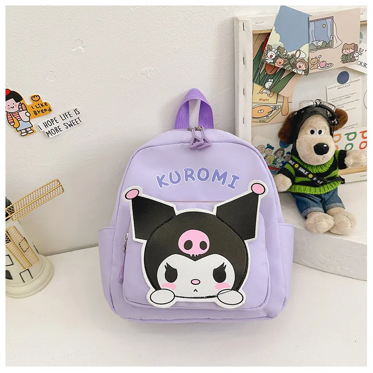 New Children&prime;s Backpack Cute Cartoon Doll Boys and Girls Book Bag Lightweight and Large Capacity Backpack