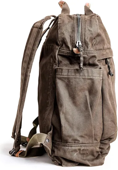 2024 New Retro Durable Canvas Outdoor Sports Travel Hiking Backpack