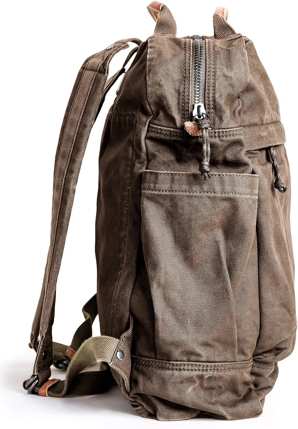 2024 New Retro Durable Canvas Outdoor Sports Travel Hiking Backpack