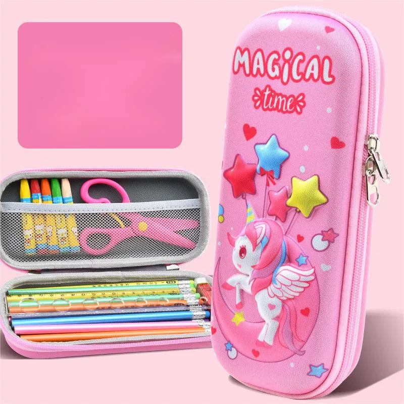 New 3D Pencil Case with Large Capacity Stationery Bag and Pencil Case