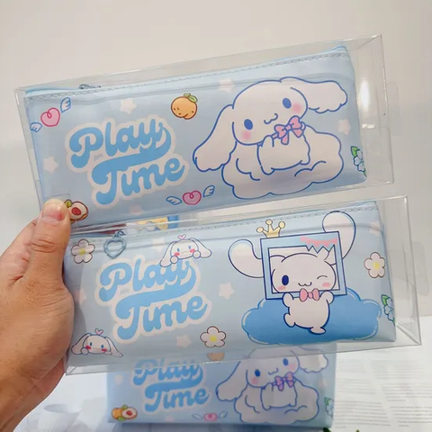 New Cartoon Large Capacity Pen Bag Cute Stationery Bag Storage Bag
