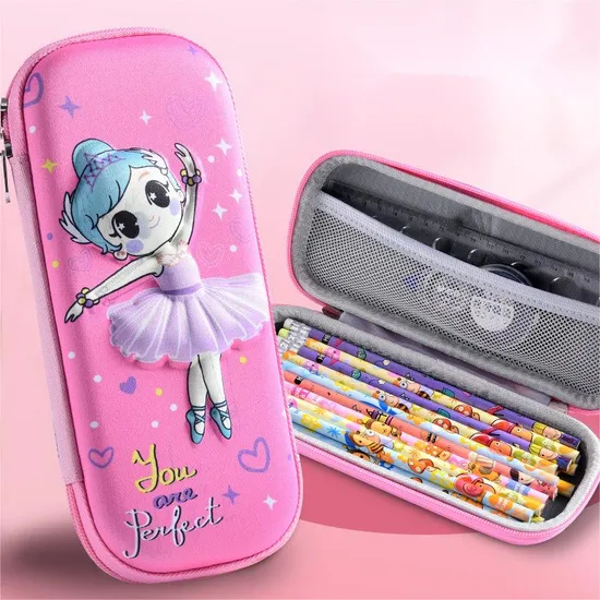 Elementary School Pencil Case Stationery Box Large Capacity Pencil Case Children′s Pencil Case Pencil Pouch