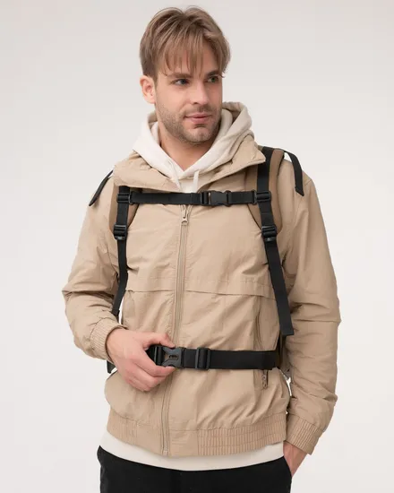 Factory Wholesale Canvas Travel Rucksack for Men and Women Travel Backpack Bag