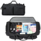 Multi-Pocket Trolley Bag Travel Bag with Wheels Trolley Wheeled Duffel Suitcase Luggage Rolling Duffle Bag