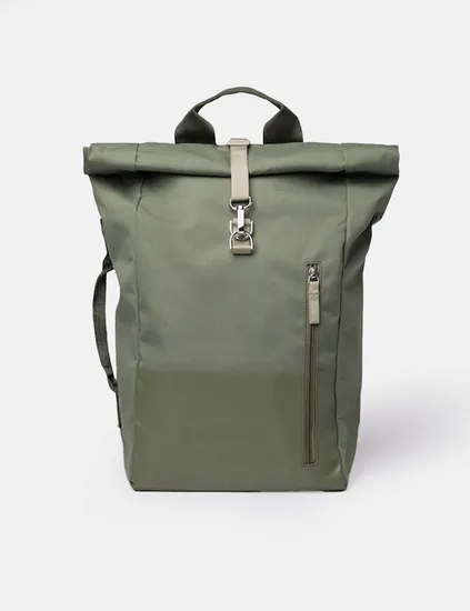 Water Resistant Roll Top Travel Backpack Laptop Bag Logo Custom Backpacks for Men