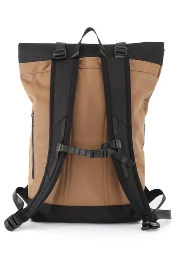Rolling Top Basics Trendy Design Travel Luggage Roll-up Laptop Backpack