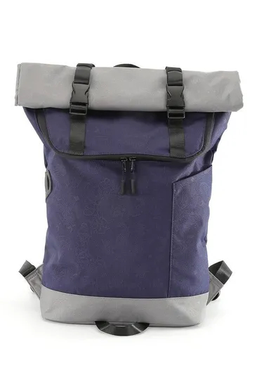 OEM Rolling Top Laptop Backpack Business Bagpack Waterproof Custom Rucksack
