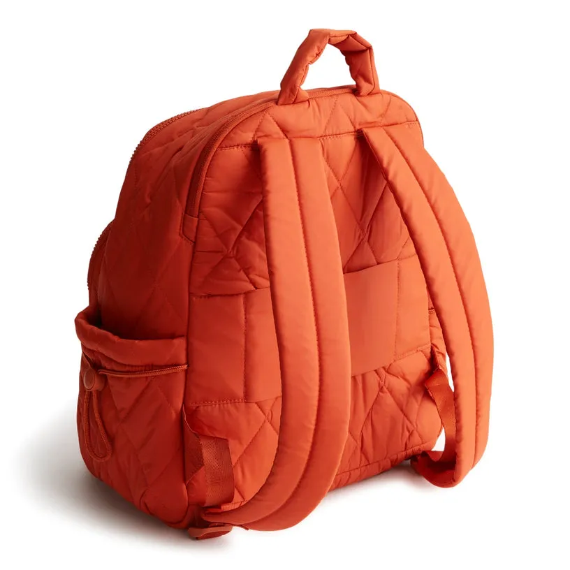 Diamond Embroider Thread Cotton Backpack Unisex College Student Schoolbag Leisure Backpack