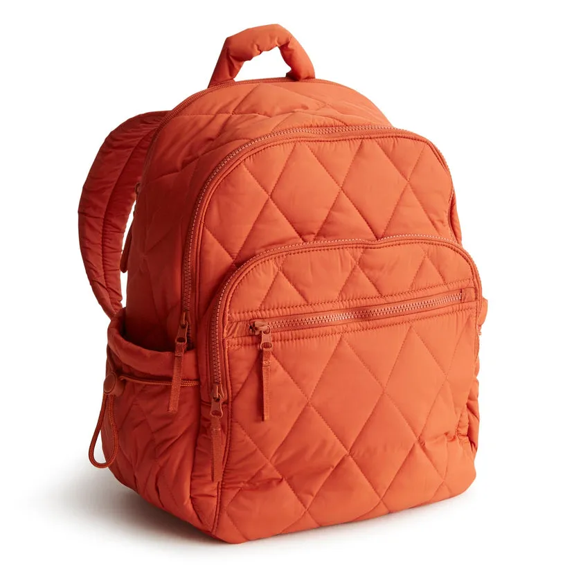 Diamond Embroider Thread Cotton Backpack Unisex College Student Schoolbag Leisure Backpack