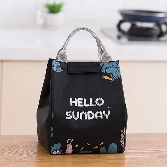 Cheap Factory Price Promotional Custom Thermal Keep Cold Adult and Kids Meal Prep Lunch Boxes Heat Bags