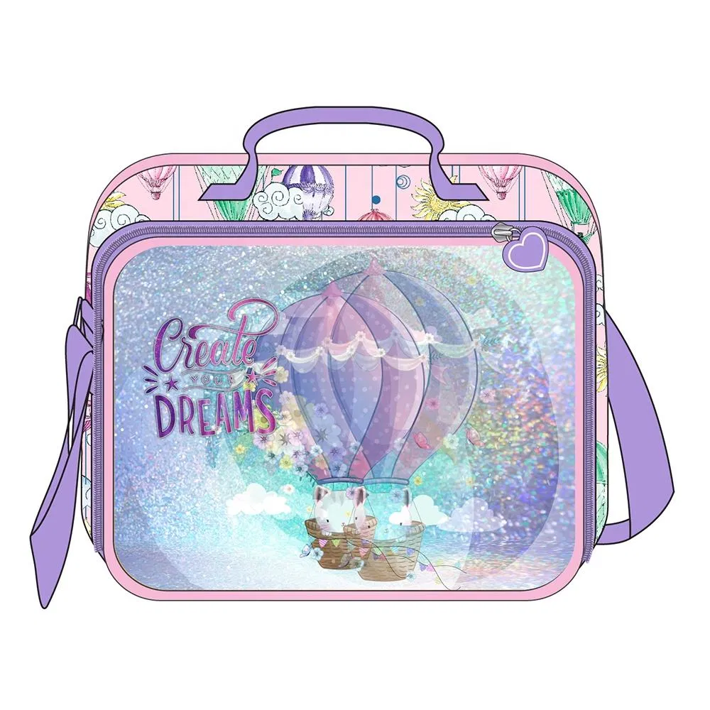 Wholesale Children&prime;s School Bag with Lunch Bag and Pencil Case Custom 3 in 1 Kids School Trolley Backpack Set
