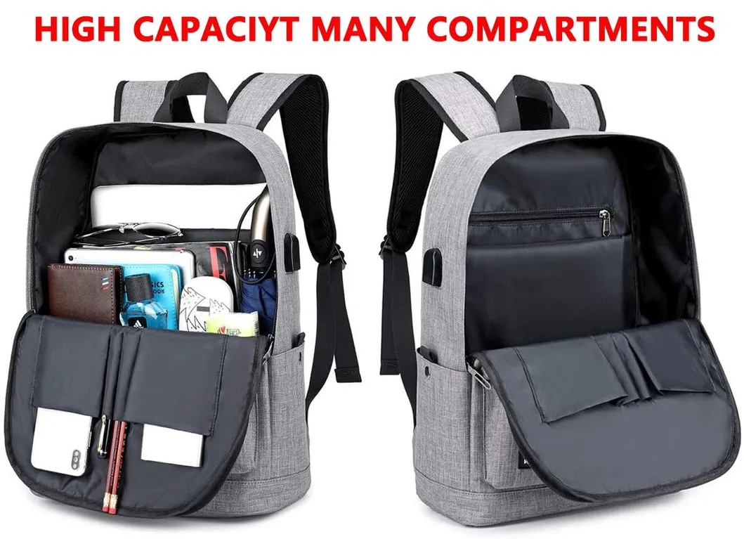School Backpack Waterproof Schoolbags Durable Book Bag College Bag Student Laptop School Backpack with USB