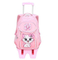 New Design Fashion Print Kids Trolley Backpack Trolley Bag
