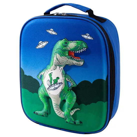 Cartoon Cute Dinosaur Kids Lunch Bag Portable Cold Insulation Cooler Bag for Children Office Worker Food Bag