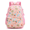Simggle Backpack Primary Secondary Students Waterproof School Bag Cute Cartoon Printed Backpacks for Girls