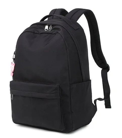 High Quality Middle School Student Book Backpack Bag for Girls Teenagers Pink Large Capacity School Bag