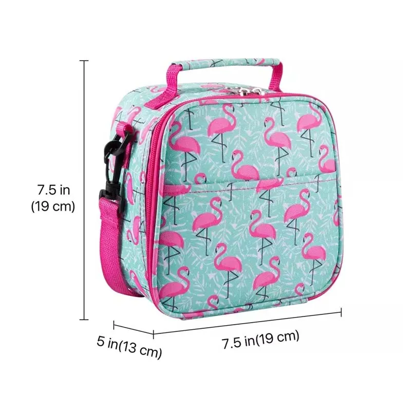 Cute Fire Birds Have a Variety of Patterns to Customize Lunch Packages, Oxford Cloth Material Inner Aluminum Film Cooler Bag