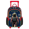 3 in 1 Children Custom Student Backpack Set Wheel Trolley School Bag with Lunch Bag