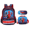 3D Cartoon Character 16 Inch 3PCS School Bag Set Kids with Pencil Case and Lunch Bag Wholesale School Bags for Primary Student